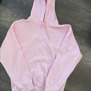 Pink hoodie